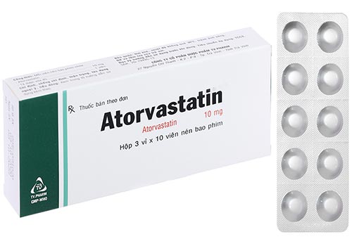 Atorvastatin 10mg là thuốc gì: Tác dụng, Cách dùng, Mua ở đâu, Giá tiền