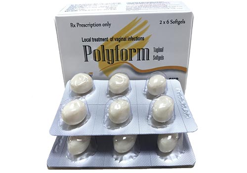 cách đặt thuốc polyform