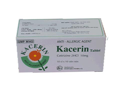 Thuốc Kacerin: Công dụng, Liều lượng, Cách sử dụng