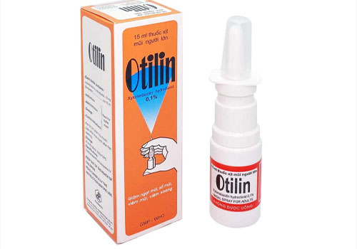 Thuốc nhỏ mũi Otilin: Công dụng, liều dùng, tác dụng phụ