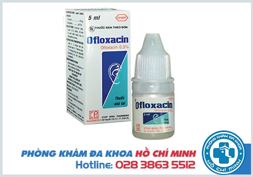 Thuốc nhỏ tai Ofloxacin: Công dụng, cách dùng & giá bán