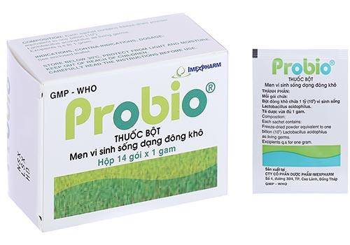 Thuốc Probio: Công dụng, cách dùng, tác dụng phụ, giá tiền